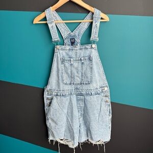 GAP Denim Light Blue Overalls size L